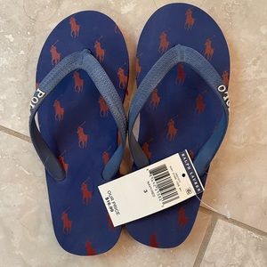 Boys polo flip flops